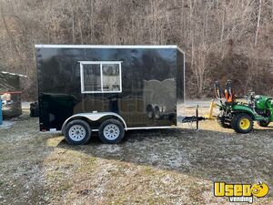 NEW 2025 7' x 12'  Quality Cargo Kitchen Food Concession Trailer for Sale in Ohio!