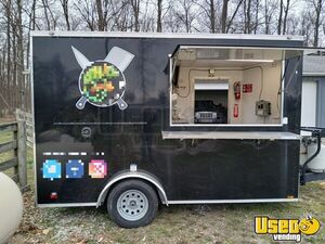 2022 7.5' x 12' Cargo Mate Kitchen Food Trailer with NSF Approved Equipment for Sale in Ohio!
