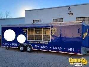 Well Equipped - 2016 8.5' x 28' Kitchen Food Concession Trailer for Sale in Ohio!