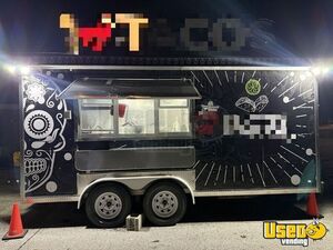 Nicely Equipped 2023 18' Kitchen Food Concession Trailer Mobile Unit for Sale in Ohio!