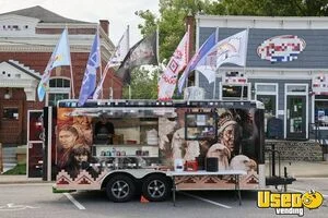Lightly Used 2019  8.5’ x 16’  Wells Cargo Kitchen Food Concession Trailer Mobile Vending Unit for Sale in Ohio!