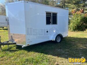 NEW & Unique - 2024 7' x 12' Quality Cargo Diner Inspired Mobile Kitchen Food Concession Trailer for Sale in Ohio!