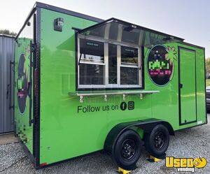 Like New - 2024 7' x 16' Diamond Cargo Food Concession Trailer with All NSF Equipment for Sale in Ohio!