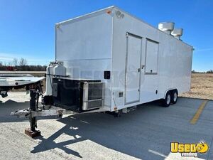 2021 8' x 24' Kitchen Food Trailer Commercial Large Event Food Concession Trailer for Sale in Ohio!