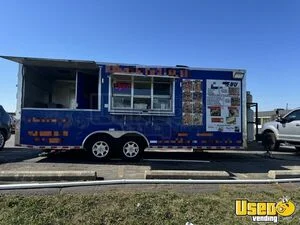 2017 8.5' x 28' Kitchen Food Concession Trailer with 8' Porch for Sale in Ohio!