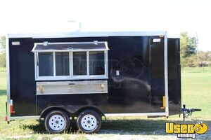 New and Never Used - 2025 8' x 14' Kitchen Food Concession Trailer with Fire Suppression System for Sale in Ohio!