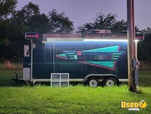 Used - 2018 Mobile Kitchen Unit 18' Food Concession Trailer for Sale in Oklahoma!