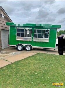 2021 - 16' Mobile Street Vending Unit - Food Concession Trailer for Sale in Oklahoma!