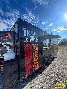 Like-New - 2023 8' x 18' Kitchen Food Concession Trailer with Pro-Fire Suppression for Sale in Oklahoma!