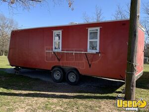 Turnkey Ready to Go 7.5' x 24' Kitchen Food Trailer with Lots of Extras for Sale in Oklahoma!