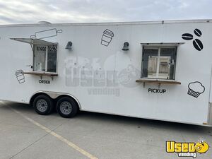 2023 8.5' x 24' Kitchen Food Concession Trailer with Pro Fire System for Sale in Oklahoma!