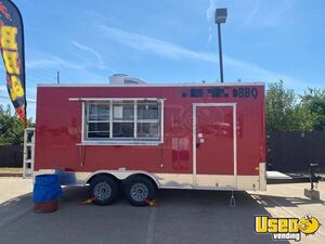 2021 8.5' x 18' Commercial Mobile Kitchen Food Vending Concession Trailer for Sale in Oklahoma!