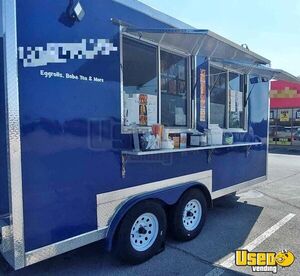 2021 - 8' x 16' Kitchen Food Concession Trailer | Mobile Food Unit for Sale in Oklahoma!