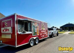 2017 8' x 20' Kitchen Food Trailer and 2008 F250 XLT V10 Truck for Sale in Oklahoma!