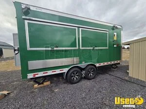2025 8' x 18' Quality Kitchen Food Concession Trailer with Fire Suppression System for Sale in Oregon!
