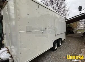 Well Equipped 8' x 16' Kitchen Food Concession Trailer with Pro Fire System for Sale in Oregon!