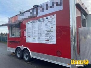 Turnkey Ready 2020 8' x 18' Cargo Mate Commercial Mobile Kitchen Food Trailer for Sale in Oregon!