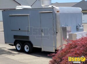 Well Equipped - 2023 8.5' x 16' Kitchen Food Trailer with Fire Suppression System for Sale in Oregon!