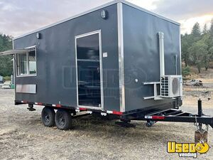 Well Equipped - 18' Kitchen Food Concession Trailer with Fire Suppression System for Sale in Oregon!
