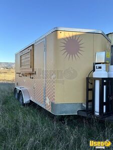 NEW - 2021 7' x 16' Kitchen Food Concession Trailer with Fire Suppression System for Sale in Oregon!