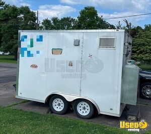 2022 - 8.5' x 12' Food Concession Trailer with Pro-Fire System for Sale in Pennsylvania!