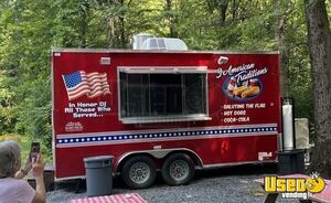 LIKE NEW Cargo Craft 2023 - 7' x 16' Food Concession Trailer w/ Commercial Kitchen for Sale in Pennsylvania!