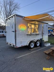 Like New - 2018 7' x 16' Kitchen Food Trailer | Food  Concession Trailer for Sale in Pennsylvania!