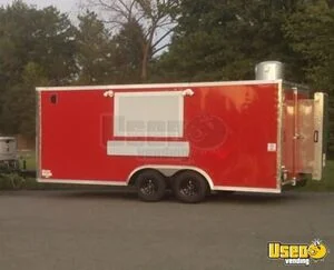 2024 18' Titan Kitchen Food Concession Trailer with Fire Suppression System for Sale in Pennsylvania!