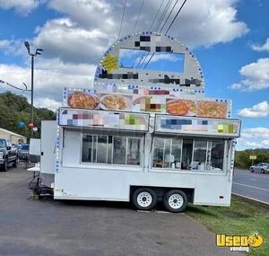 16' Shantz Carnival Style Concession Trailer w/ Giant Marquee + Fire Suppression System for Sale in Pennsylvania!