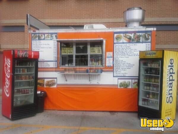 Kitchen Food Trailer Removable Trailer Hitch New York for Sale