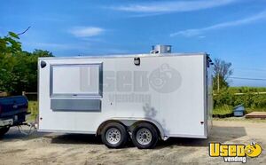 Custom Built 2020 - 7' x 16' Kitchen Food Concession Trailer for Sale in Rhode Island!