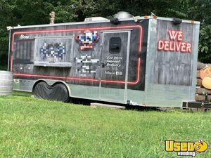 2017 8.5' x 20' Freedom Kitchen Food Trailer | Food Concession Trailer for Sale in Rhode Island!