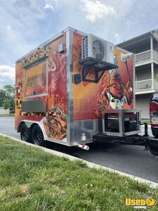 TURNKEY - 2023 8.5' x 10' Kitchen Food Concession Trailer with Pro-Fire Suppression for Sale in South Carolina!