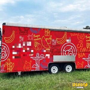 TURNKEY - 8' x 16' Kitchen Food Concession Trailer with Pro-Fire Suppression for Sale in South Carolina!