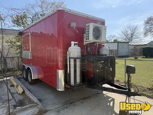 2022 7.5' x 14' Kitchen Food Concession Trailer with Fire Suppression System for Sale in South Carolina!