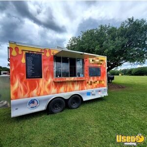 2019 8.5' x 16' Diamond Cargo Kitchen Food Concession Trailer with Pro-Fire Suppression for Sale in South Carolina!