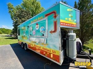 Like New - 2022 8.5' x 20' Kitchen Food Trailer with Fire Suppression System for Sale in South Carolina!