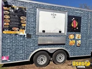 2020 8.5' x 16' Kitchen Food Concession Trailer with Pro Fire System for Sale in South Carolina!