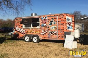 Nicely-Equipped 2016 - 7' x 16' Mobile Kitchen Food Trailer for Sale in South Carolina!