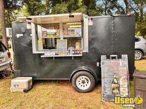 2025 7' x 12' Kitchen Food Concession Trailer with Fire Suppression System for Sale in South Carolina!