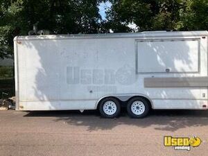 Licensed 2003 - 8' x 23' Kitchen Food Concession Trailer with Pro-Fire for Sale in South Dakota!