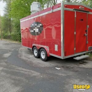Well-Equipped 2021 -18' Kitchen Food Concession Trailer with Pro-Fire for Sale in Tennessee!