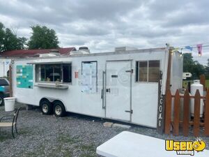 2002 8' x 32'  Kitchen Food Trailer | Food Concession Trailer for Sale in Tennessee!
