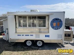 2021 7' x 16' Kitchen Food Concession Trailer with Pro-Fire System for Sale in Tennessee!