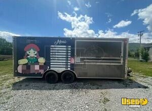 8' x 24' Kitchen Food Concession Trailer with Fire Suppression System for Sale in Tennessee!