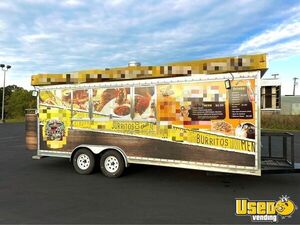 2023 8' x 20' Kitchen Food Concession Trailer with Pro-Fire Suppression for Sale in Tennessee!