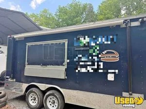 2017 8' x 20' Kitchen Food Concession Trailer with Bathroom + Pro Fire System for Sale in Tennessee!