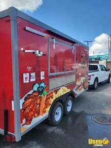 Well Equipped - 16' Kitchen Food Concession Trailer with Fire Suppression System for Sale in Tennessee!