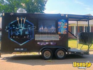 Well Equipped - Kitchen Food Concession Trailer with Porch for Sale in Tennessee!