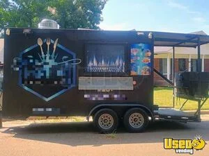 Well Equipped - Kitchen Food Concession Trailer with Porch for Sale in Tennessee!